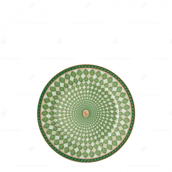 Тарелка десертная 18см коллекции Signum by Swarovski 