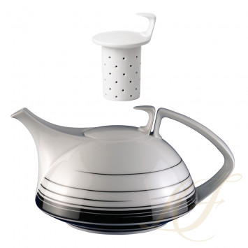 Чайник с ситечком 1,35л  коллекции TAC Dynamic бренда Rosenthal