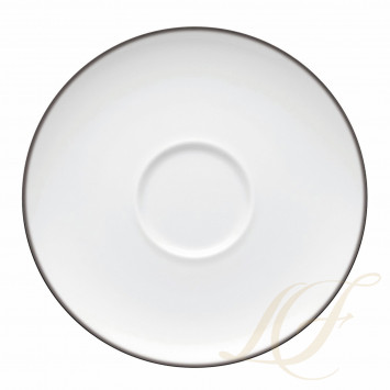 Чашка чайная с блюдцем 0,24л коллекции TAC Platin бренда Rosenthal