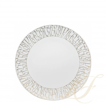 Тарелка главная 28см коллекции TAC Skin Gold бренда Rosenthal