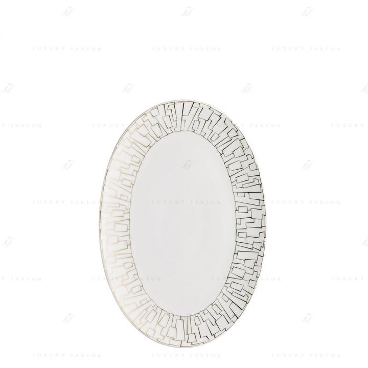 Блюдо овальное 25см коллекции TAC Skin Gold бренда Rosenthal