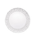 Тарелка главная 28см коллекции TAC Skin Platin бренда Rosenthal