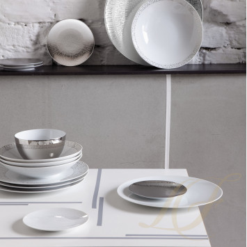 Коллекция TAC Skin Platin бренда Rosenthal