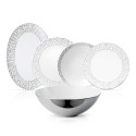 Столовый сервиз на 6 персон коллекции TAC Skin Platin бренда Rosenthal