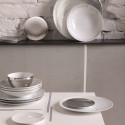 Столовый сервиз на 6 персон коллекции TAC Skin Platin бренда Rosenthal