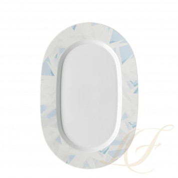 Блюдо овальное 40см коллекции Velvet Blue бренда Rosenthal