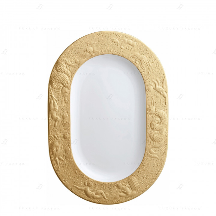 Блюдо овальное 38см коллекции Zauberflöte Sarastro бренда Rosenthal