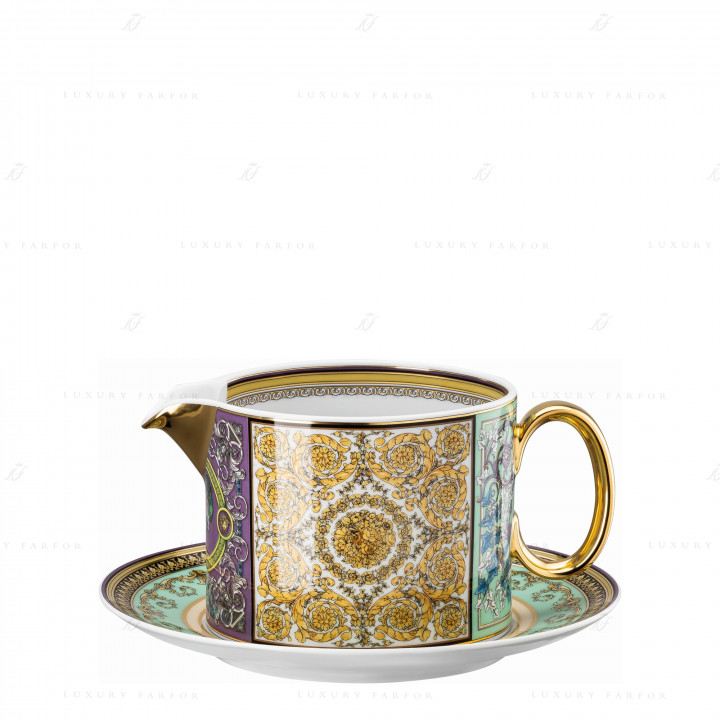 Соусник с подставкой 0,5л коллекции Barocco Mosaic бренда Rosenthal Versace