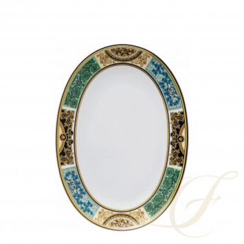 Блюдо овальное 33см коллекции Barocco Mosaic бренда Rosenthal Versace
