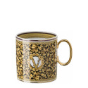 Чашка кофейная с блюдцем 0,23л коллекции Barocco Mosaic бренда Rosenthal Versace