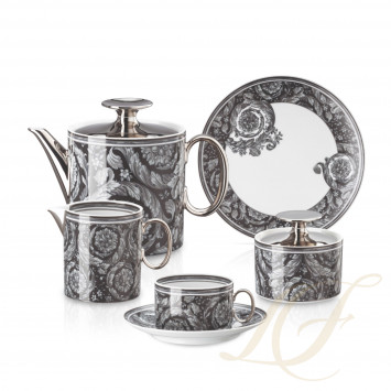 Чайный сервиз на 6 персон коллекции Barocco бренда Rosenthal Versace