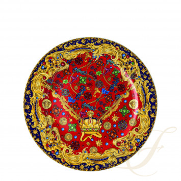 Тарелка рождественская 30см коллекции Christmas 