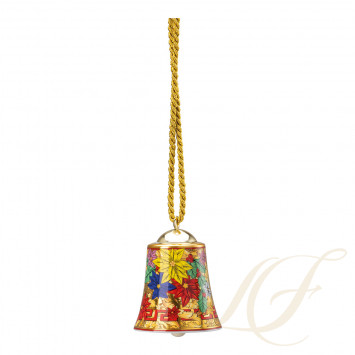 Фарфоровый колокольчик 7,5см коллекции Christmas 