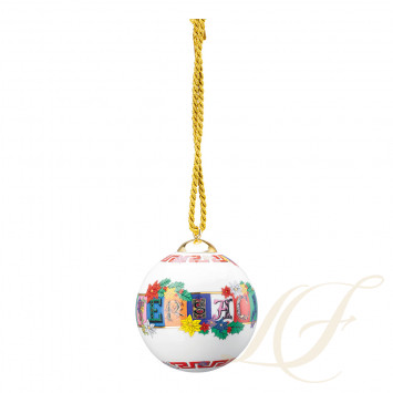 Фарфоровый шар 5,6см коллекции Christmas 