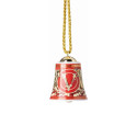 Фарфоровый колокольчик 7см коллекции Christmas 