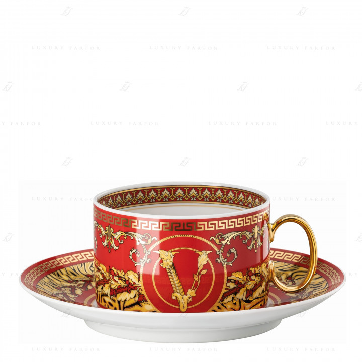 Чашка чайная с блюдцем 0,2л коллекции Christmas 