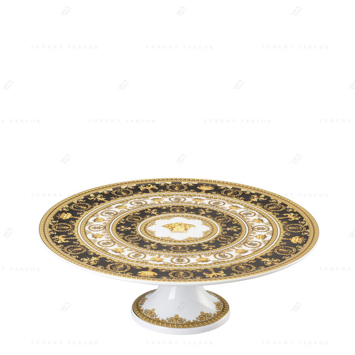 Тарелка тортовая на ножке 33см коллекции I Love Baroque бренда Rosenthal Versace