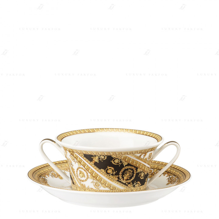Чаша суповая с блюдцем 0,30л коллекции I Love Baroque бренда Rosenthal Versace