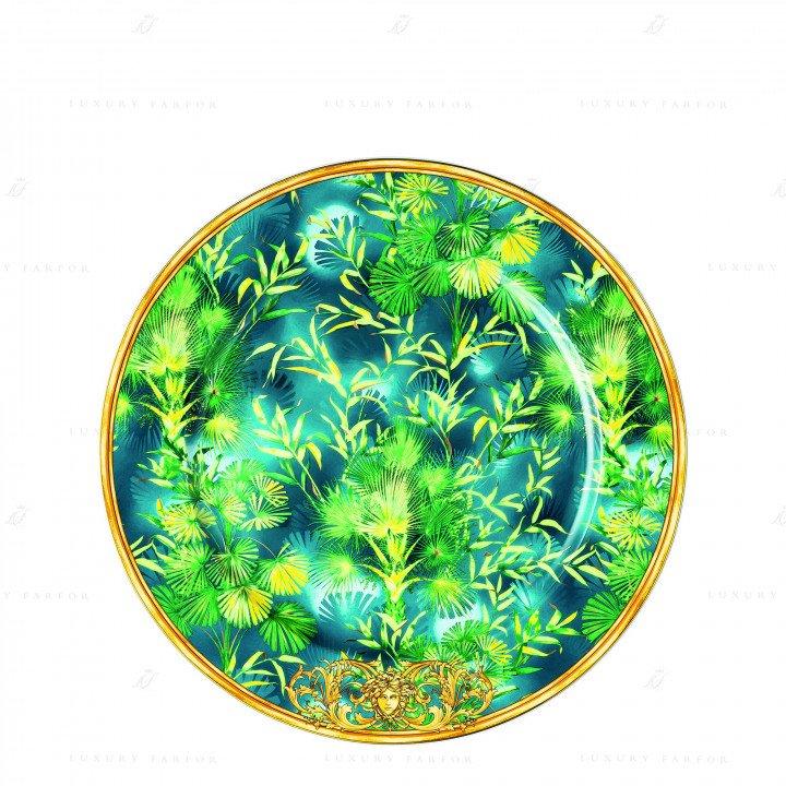 Тарелка подстановочная 30см коллекции Jungle бренда Rosenthal Versace