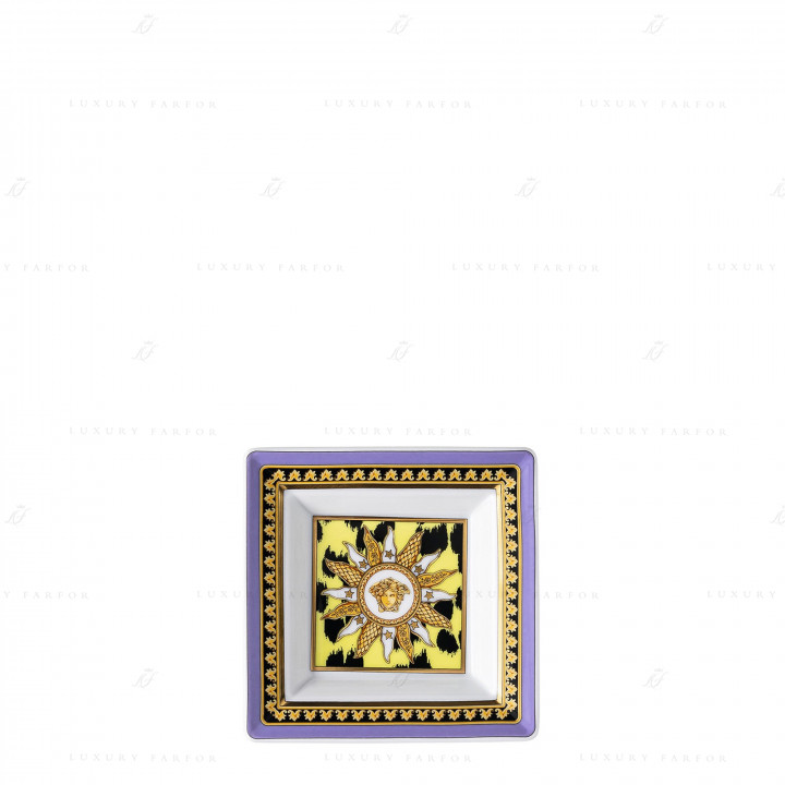 Чаша квадратная 8см коллекции Jungle Animalier бренда Rosenthal Versace