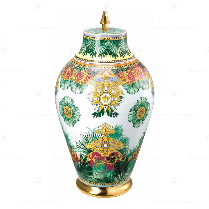 Ваза 76см коллекции Jungle Animalier бренда Rosenthal Versace
