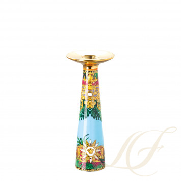 Ваза/Подсвечник 25см коллекции Jungle Animalier бренда Rosenthal Versace