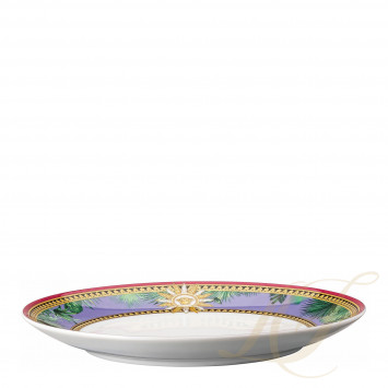 Тарелка закусочная 21см коллекции Jungle Animalier бренда Rosenthal Versace