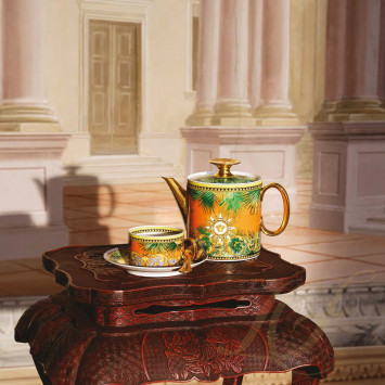 Столовый сервиз на 6 персон коллекции Jungle Animalier бренда Rosenthal Versace