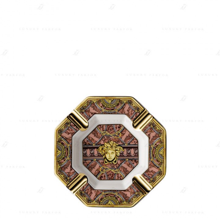 Пепельница 14см коллекции La Scala del Palazzo - Rosa бренда Rosenthal Versace