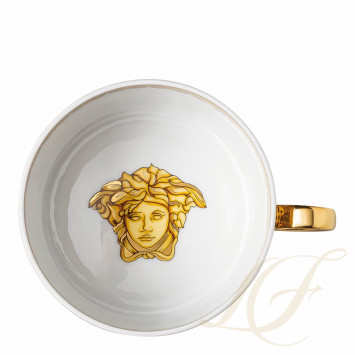 Чашка чайная с блюдцем 0,20л коллекции La Scala del Palazzo - Rosa бренда Rosenthal Versace