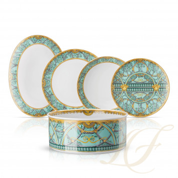 Столовый сервиз на 6 персон коллекции La Scala del Palazzo бренда Rosenthal Versace