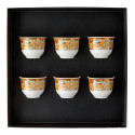Набор из 6 кружек коллекции Le Jardin de Versace бренда Rosenthal Versace