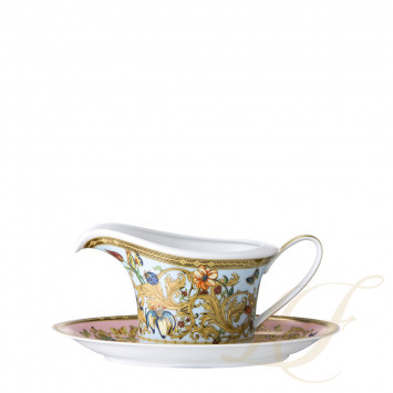 Соусник с подставкой 0,55л коллекции Le Jardin de Versace бренда Rosenthal Versace