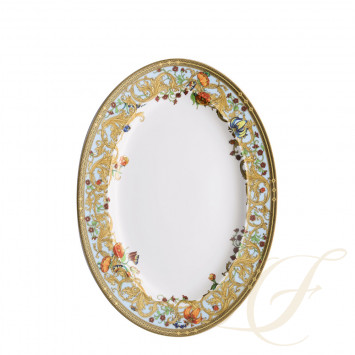 Блюдо овальное 34см коллекции Le Jardin de Versace бренда Rosenthal Versace