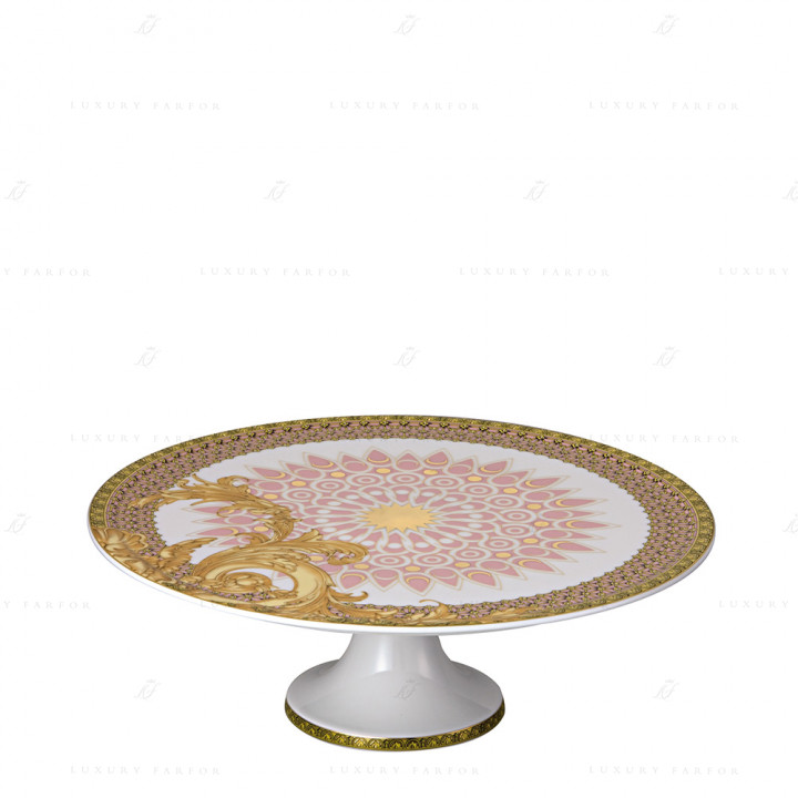 Тарелка тортовая на ножке 33см коллекции Les Rêves Byzantins бренда Rosenthal Versace