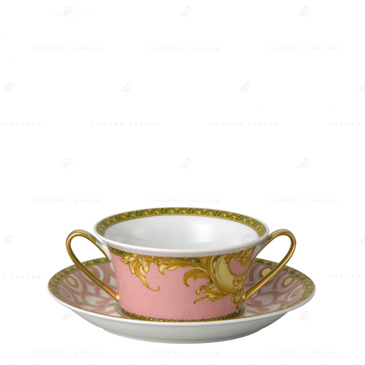 Чаша суповая с блюдцем 0,30л коллекции Les Rêves Byzantins бренда Rosenthal Versace