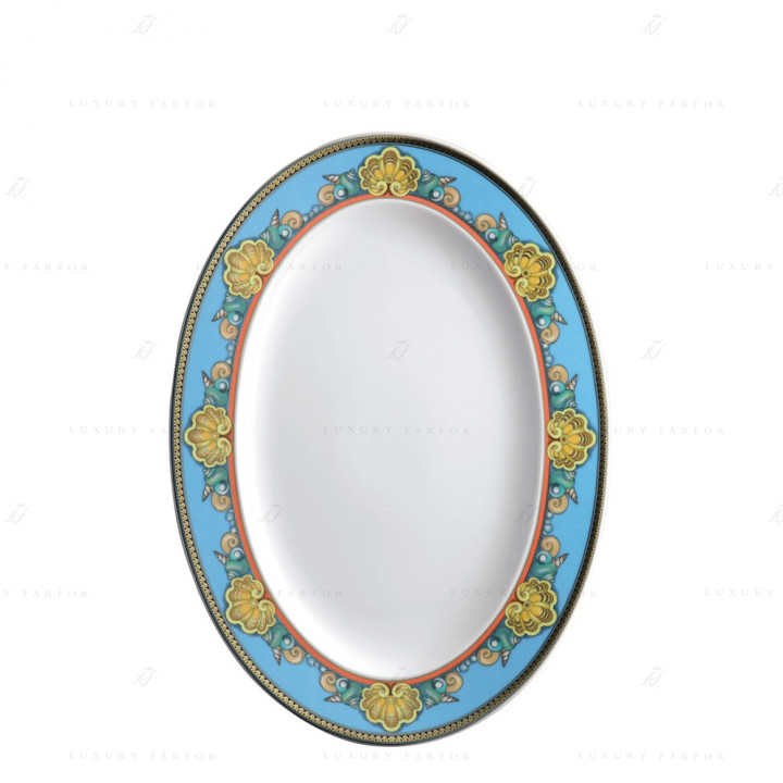 Блюдо овальное 34см коллекции Les Trésors de la Mer бренда Rosenthal Versace