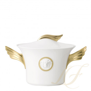 Супница 2,30л коллекции Medaillon Meandre D'or бренда Rosenthal Versace