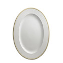 Блюдо овальное 40см коллекции Medaillon Meandre D'or бренда Rosenthal Versace