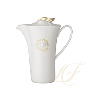 Кофейник 1,20л коллекции Medaillon Meandre D'or бренда Rosenthal Versace