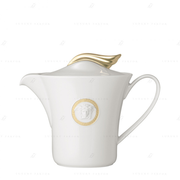 Чайник 1,30л коллекции Medaillon Meandre D'or бренда Rosenthal Versace
