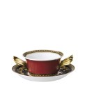 Чаша суповая с блюдцем 0,30л коллекции Medusa бренда Rosenthal Versace