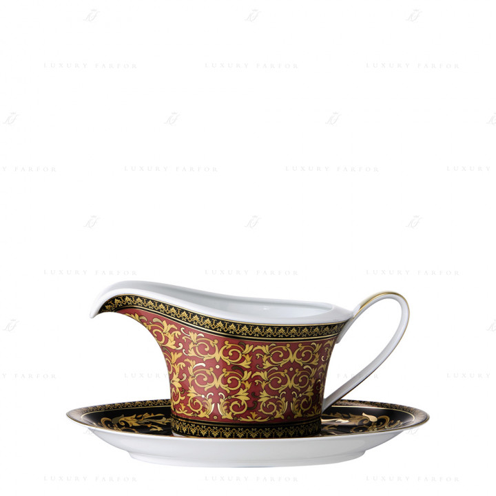 Соусник с подставкой 0,55л коллекции Medusa бренда Rosenthal Versace