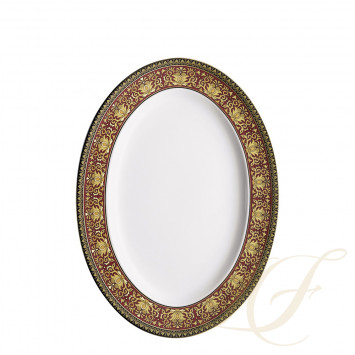 Блюдо овальное 34см коллекции Medusa бренда Rosenthal Versace