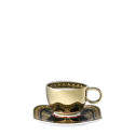Чашка эспрессо с блюдцем 0,09л коллекции Medusa бренда Rosenthal Versace