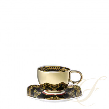 Чашка эспрессо с блюдцем 0,09л коллекции Medusa бренда Rosenthal Versace