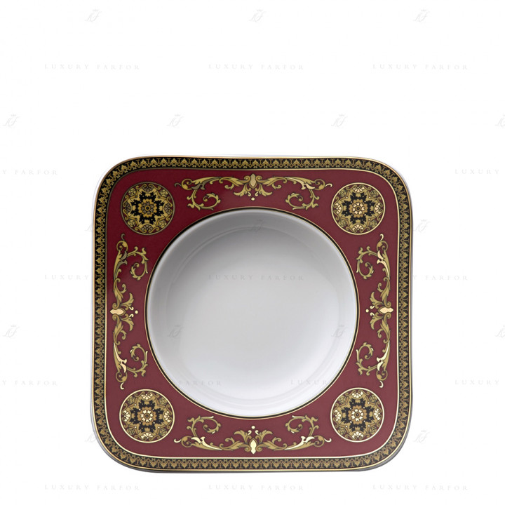 Тарелка суповая 23см коллекции Medusa бренда Rosenthal Versace