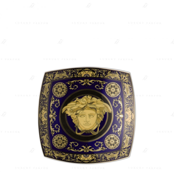 Чаша 18см коллекции Medusa blue бренда Rosenthal Versace
