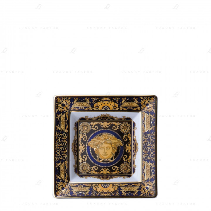 Чаша 14см коллекции Medusa blue бренда Rosenthal Versace