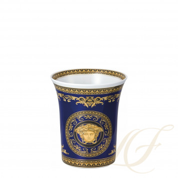 Ваза 18см коллекции Medusa blue бренда Rosenthal Versace